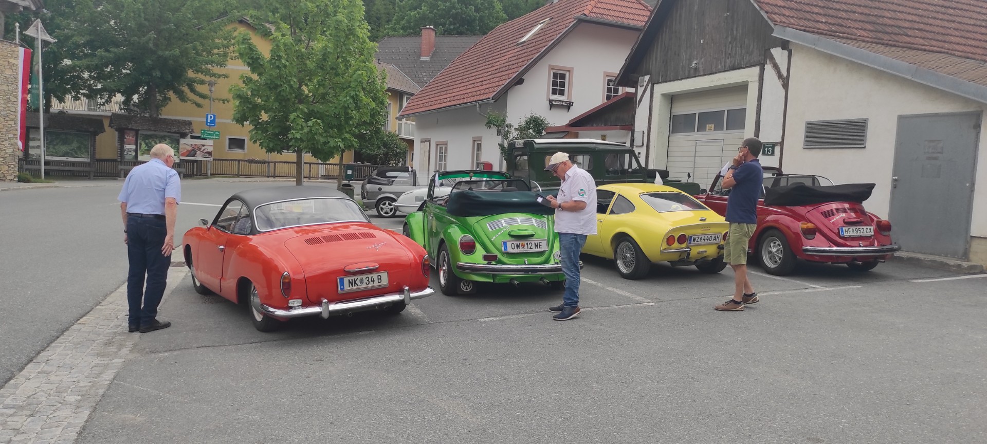 Gedenkfahrt für den Clubobmann Erwin Piber